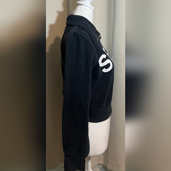 Y2K Moda International, VS, Zip Sweatshirt With White SEXY Print Rare Find - Picture 2 of 4